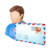 accounting mail Icon